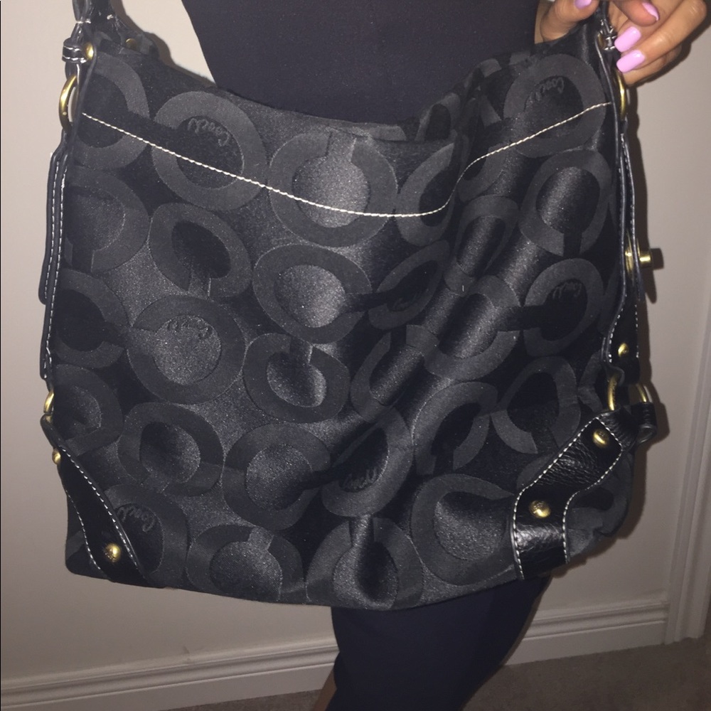 Coach hand bag